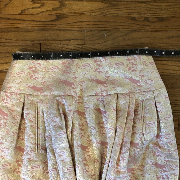 Anthropologie Sugarplum Brocade Skirt Size 6 - Picture 6 of 8